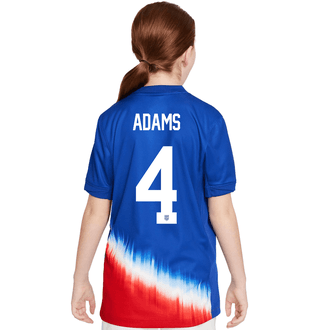 Nike USA 2024 Youth Away Stadium Adams Jersey